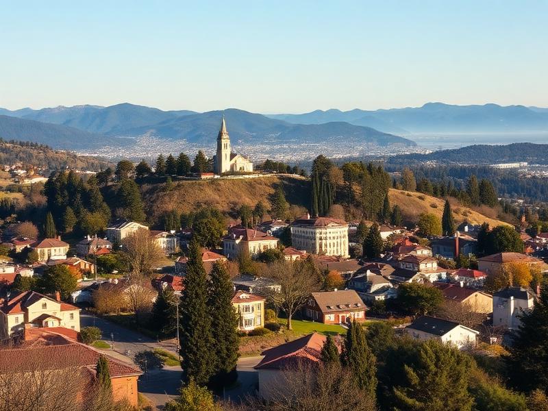 Berkeley, California cityscape