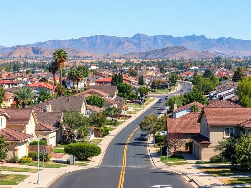 Fremont, California cityscape