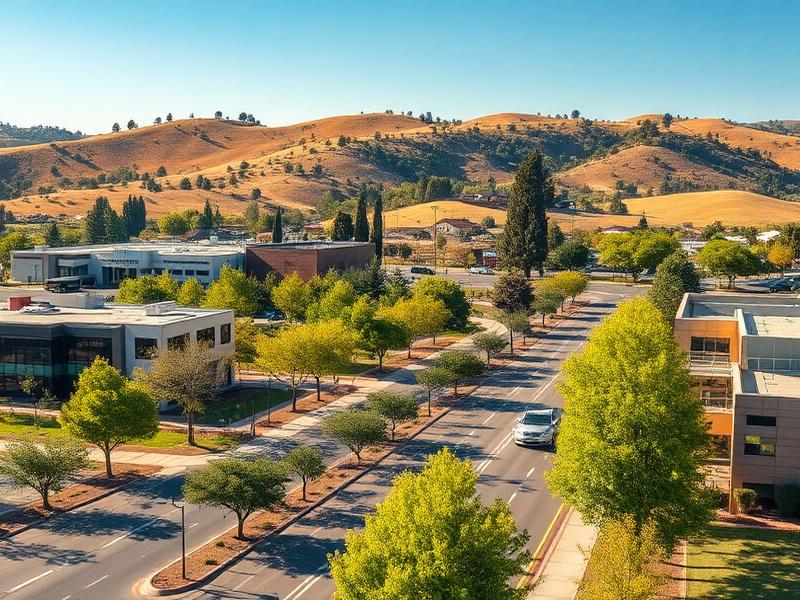 San Ramon, California cityscape